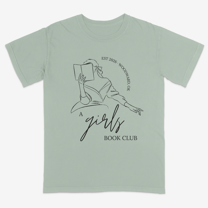 A Girls Book Club Tee – Premium Comfort Colors Shirt