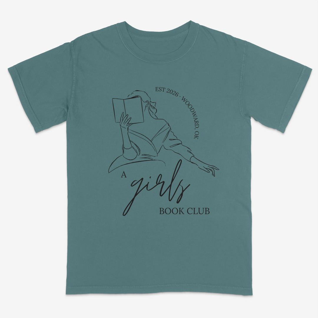 A Girls Book Club Tee – Premium Comfort Colors Shirt