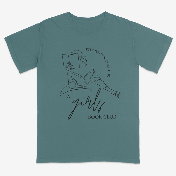 A Girls Book Club Tee – Premium Comfort Colors Shirt