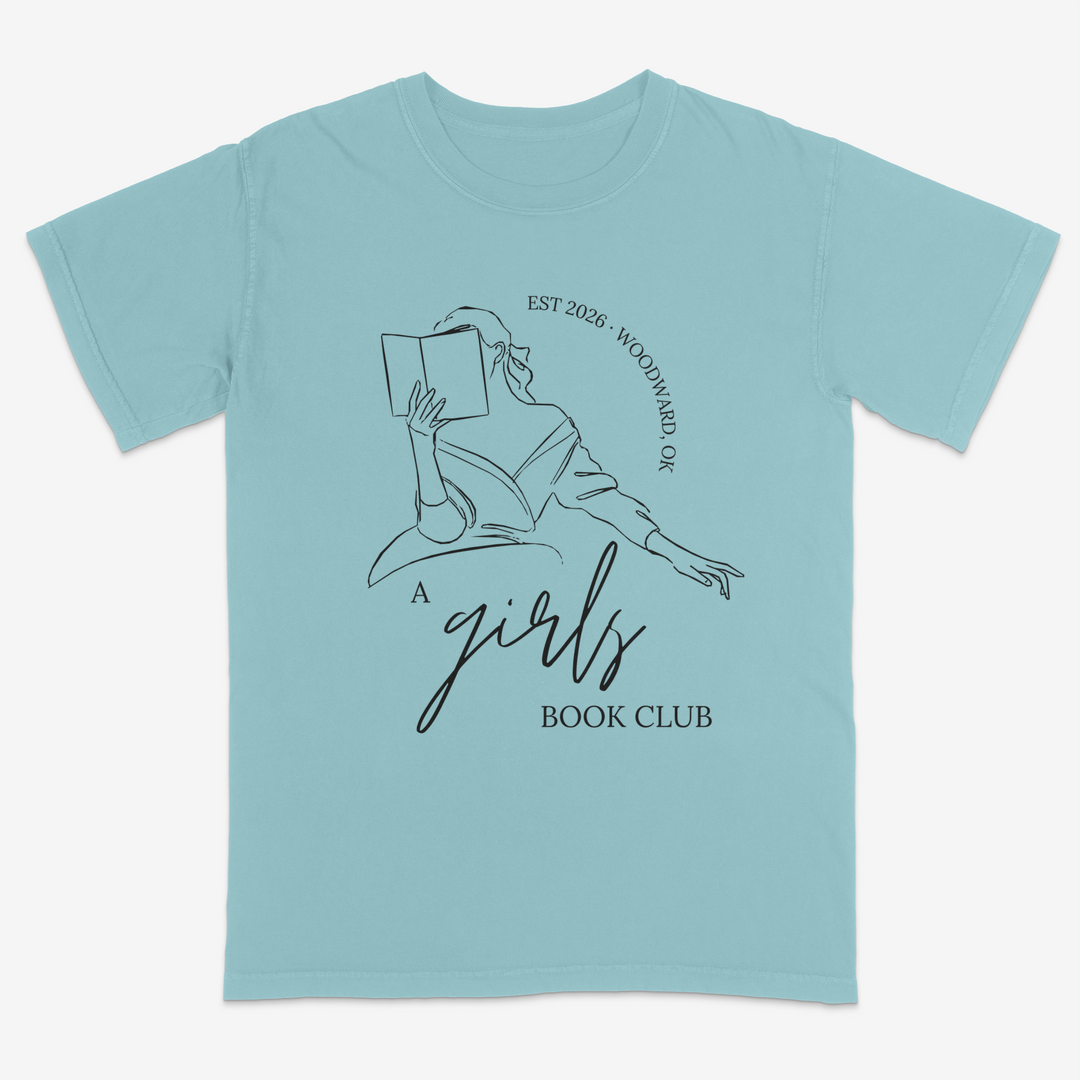 A Girls Book Club Tee – Premium Comfort Colors Shirt
