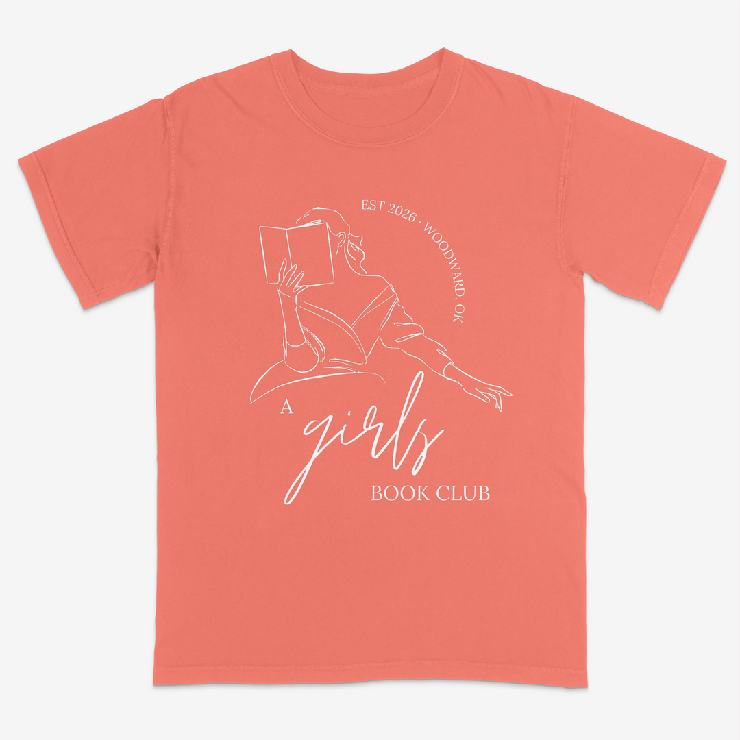 A Girls Book Club Tee – Premium Comfort Colors Shirt