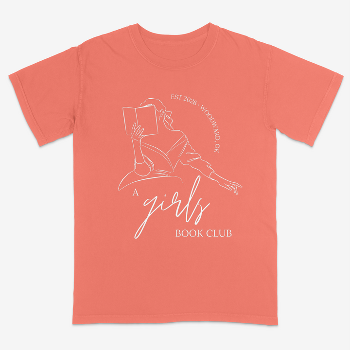 A Girls Book Club Tee – Premium Comfort Colors Shirt