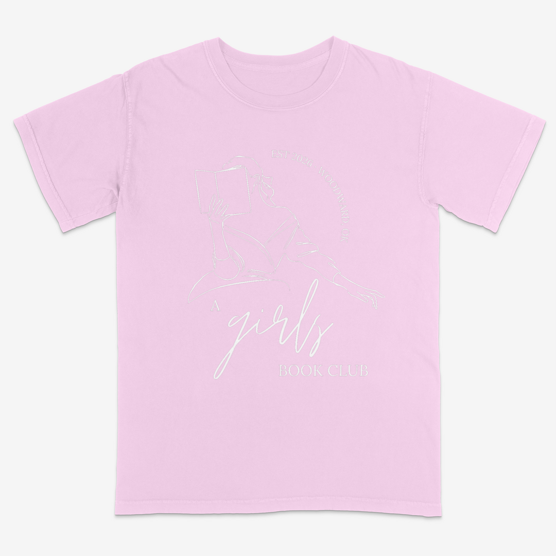 A Girls Book Club Tee – Premium Comfort Colors Shirt