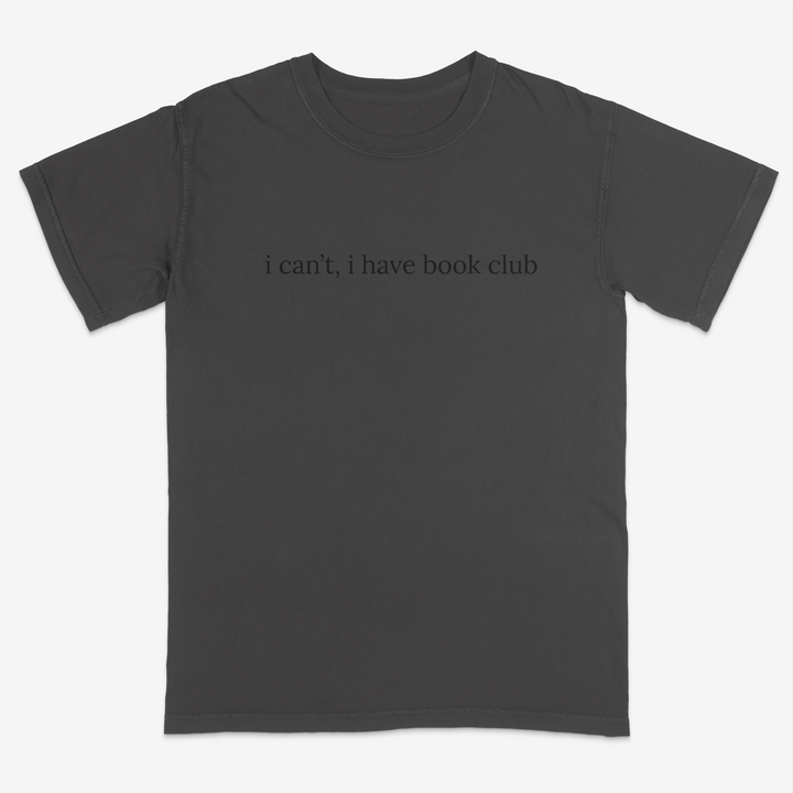 I Can't Tee – Premium Comfort Colors Shirt