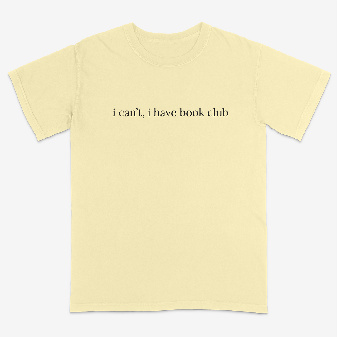 I Can't Tee – Premium Comfort Colors Shirt