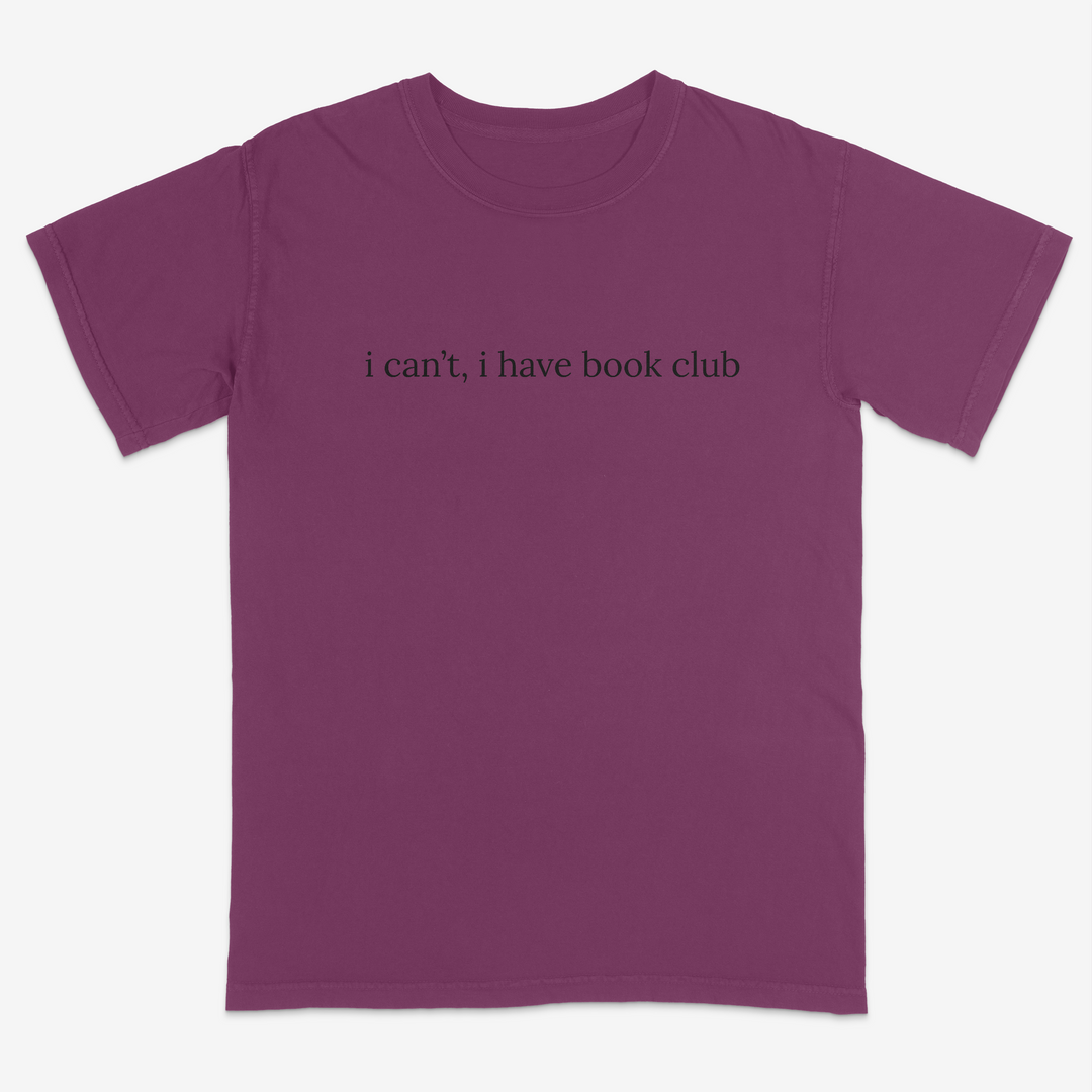 I Can't Tee – Premium Comfort Colors Shirt
