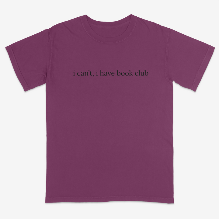 I Can't Tee – Premium Comfort Colors Shirt