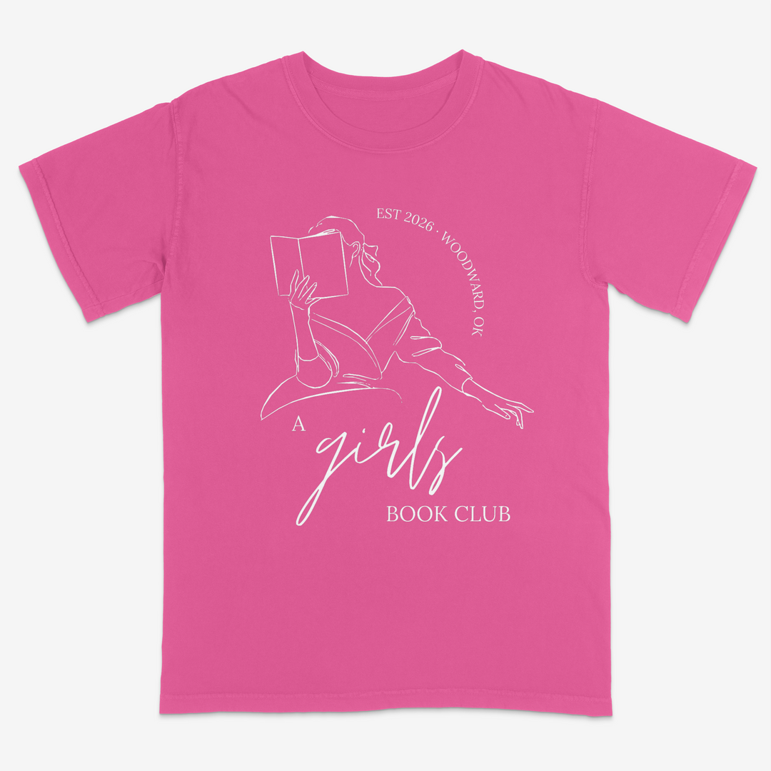 A Girls Book Club Tee – Premium Comfort Colors Shirt