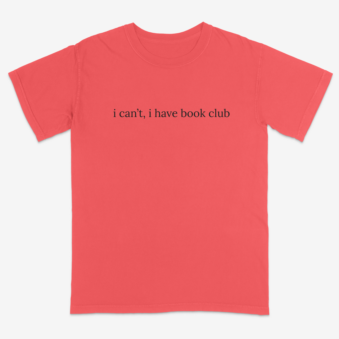 I Can't Tee – Premium Comfort Colors Shirt
