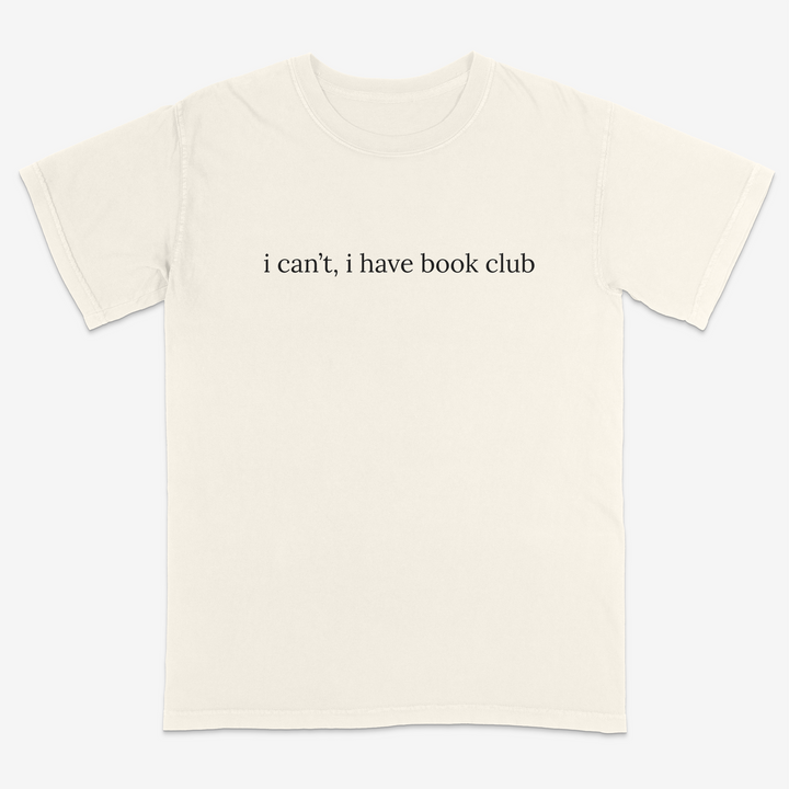 I Can't Tee – Premium Comfort Colors Shirt
