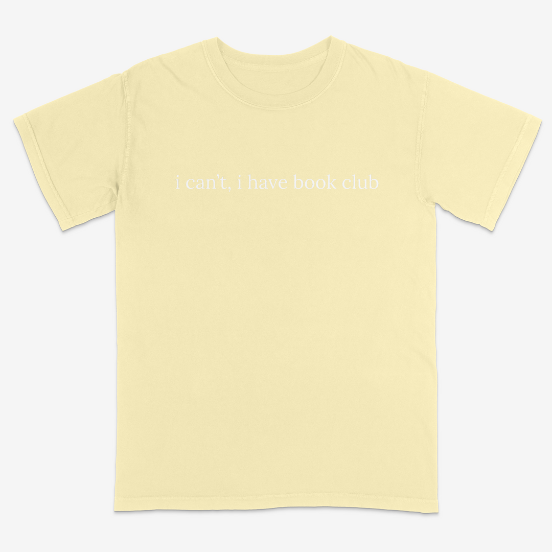 I Can't Tee – Premium Comfort Colors Shirt