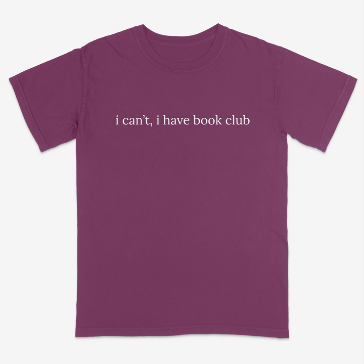 I Can't Tee – Premium Comfort Colors Shirt