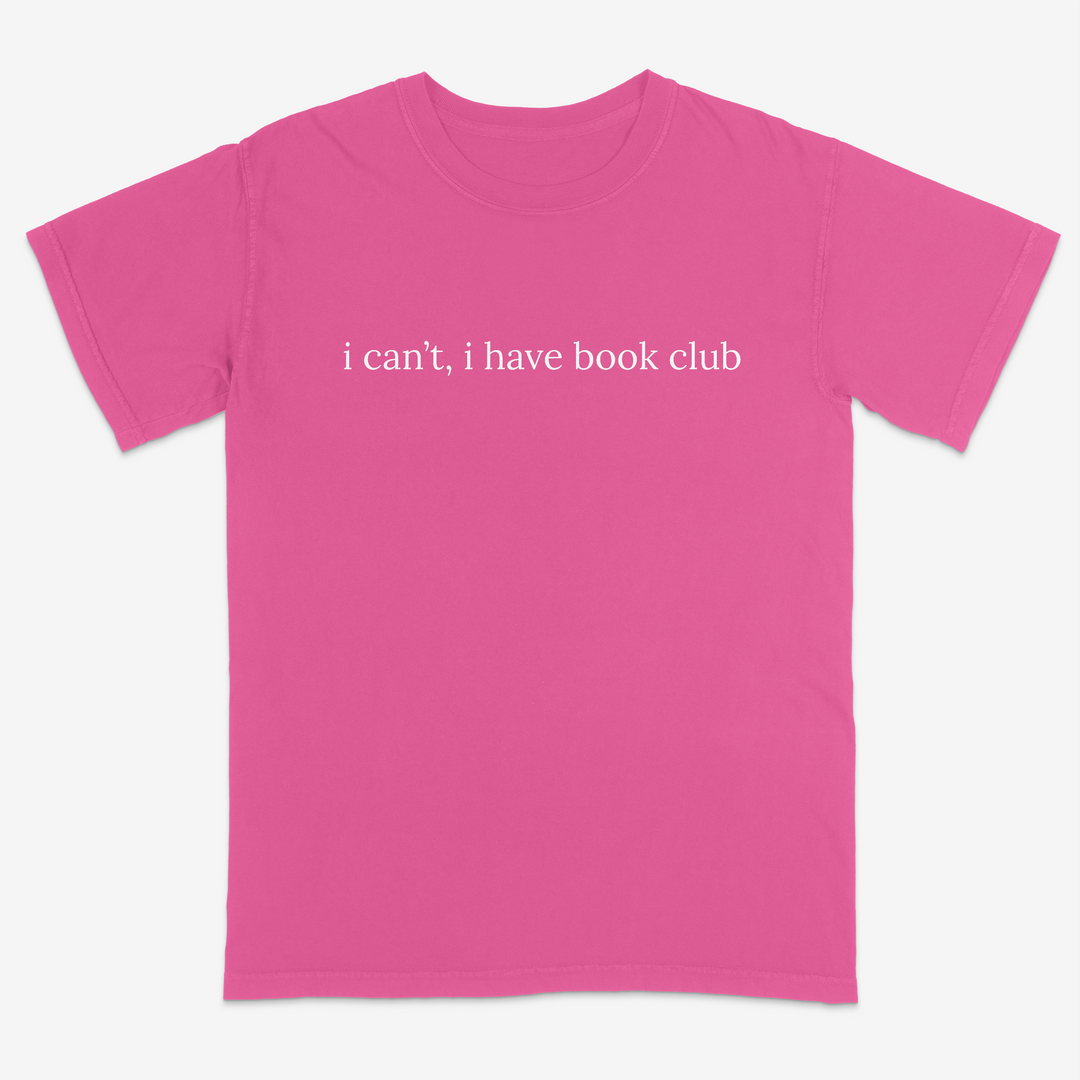 I Can't Tee – Premium Comfort Colors Shirt