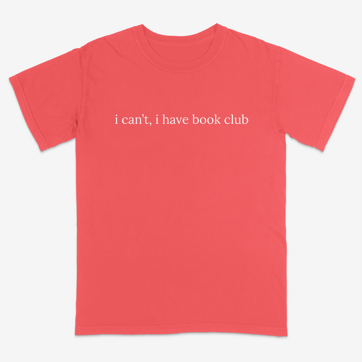 I Can't Tee – Premium Comfort Colors Shirt