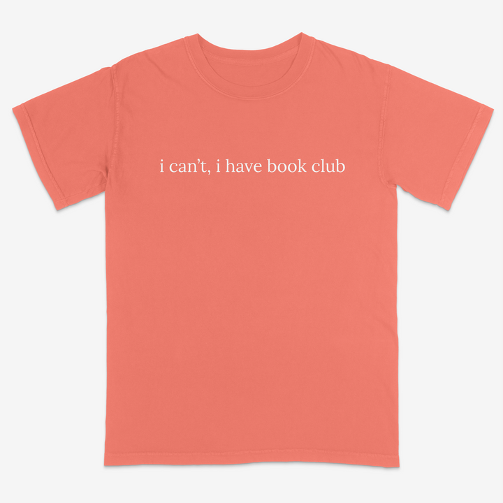 I Can't Tee – Premium Comfort Colors Shirt