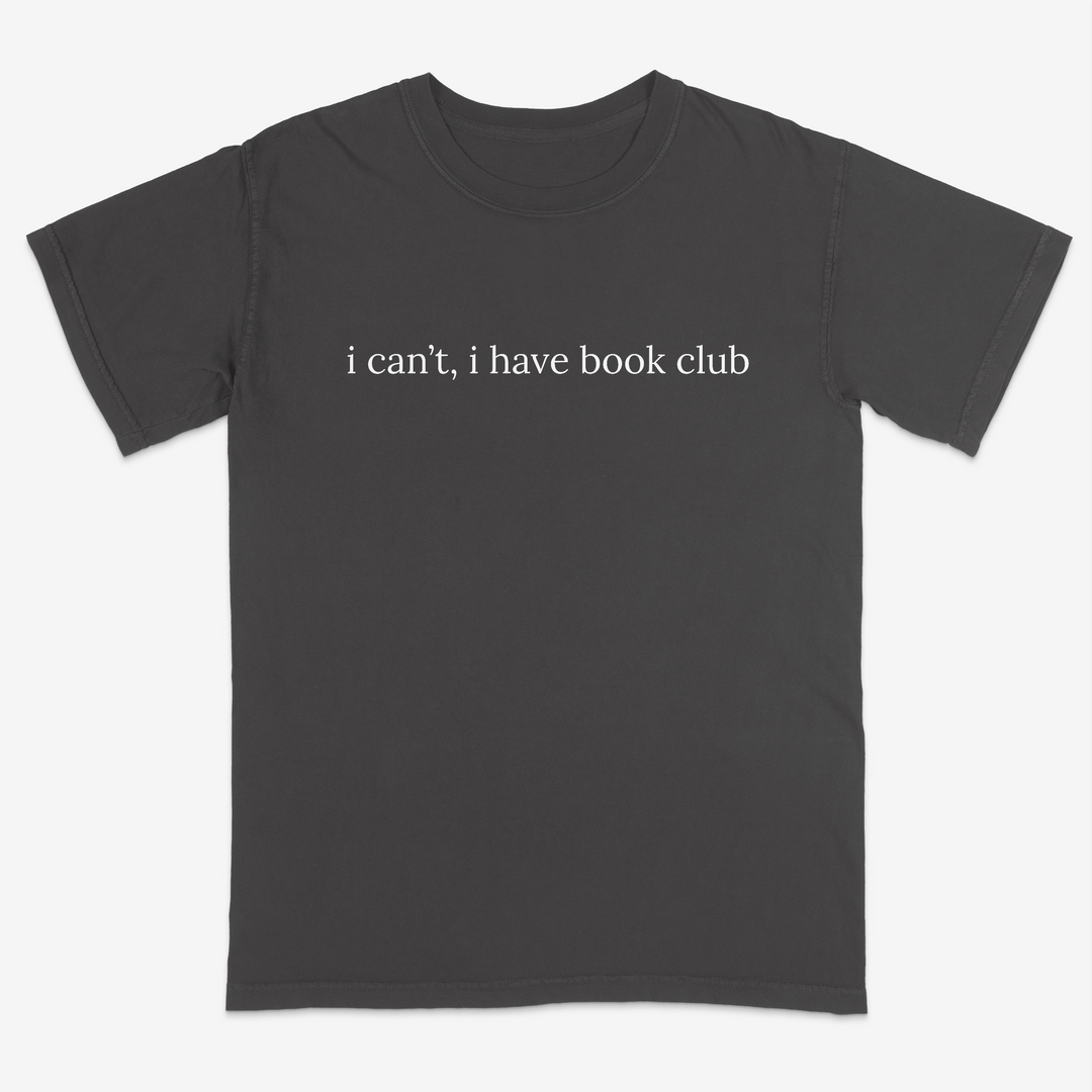 I Can't Tee – Premium Comfort Colors Shirt