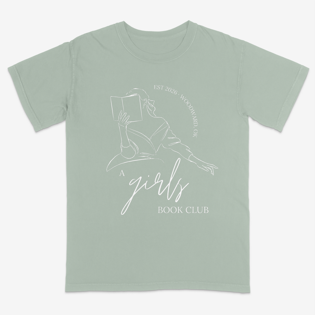 A Girls Book Club Tee – Premium Comfort Colors Shirt