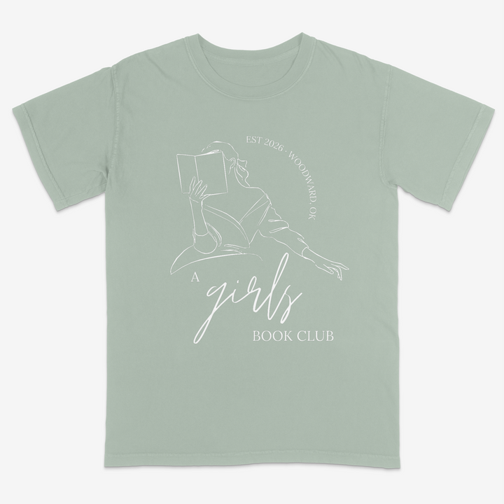 A Girls Book Club Tee – Premium Comfort Colors Shirt