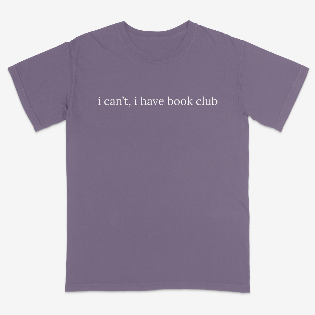 I Can't Tee – Premium Comfort Colors Shirt