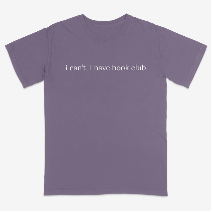 I Can't Tee – Premium Comfort Colors Shirt