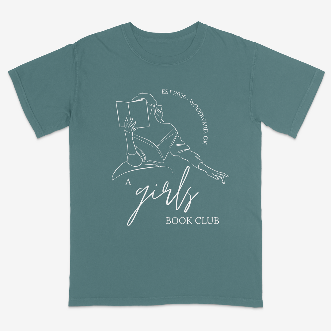 A Girls Book Club Tee – Premium Comfort Colors Shirt