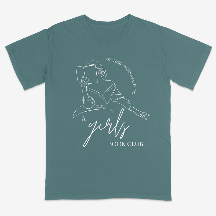 A Girls Book Club Tee – Premium Comfort Colors Shirt