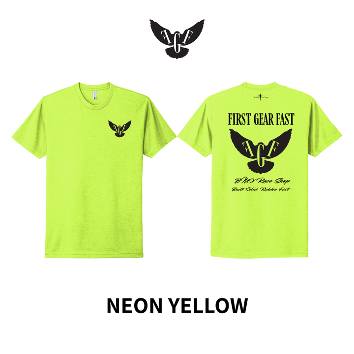 Premium BMX Racing T-Shirt – Lightweight Athletic Track Tee | First Gear Fast