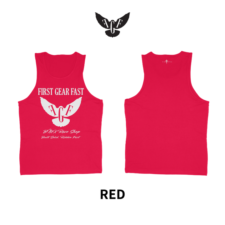 Premium Performance Tank Top – Lightweight Athletic Sleeveless Shirt | First Gear Fast