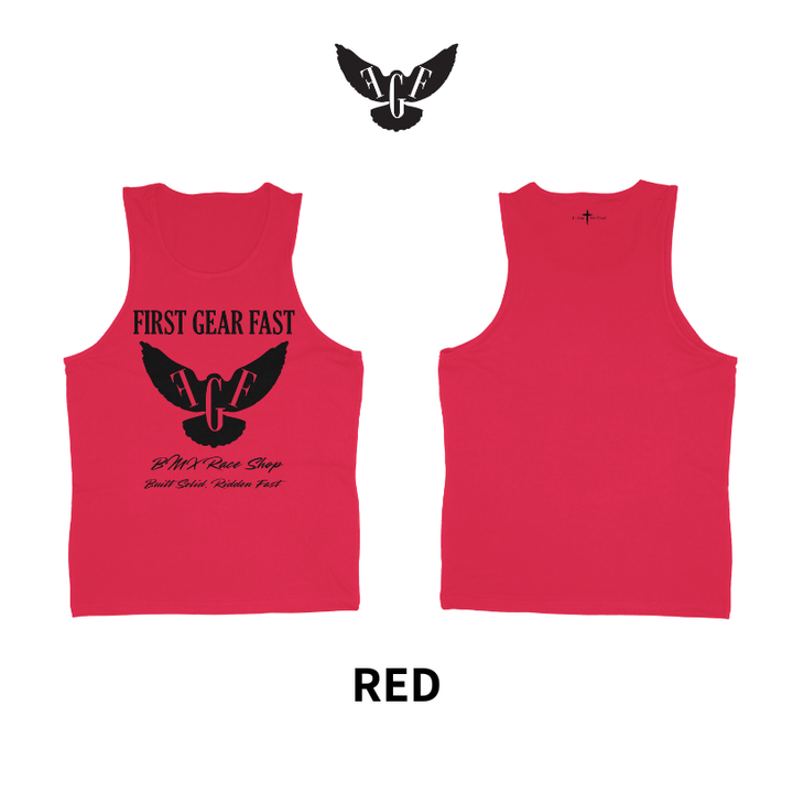 Premium Performance Tank Top – Lightweight Athletic Sleeveless Shirt | First Gear Fast