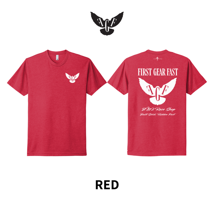 Premium BMX Racing T-Shirt – Lightweight Athletic Track Tee | First Gear Fast