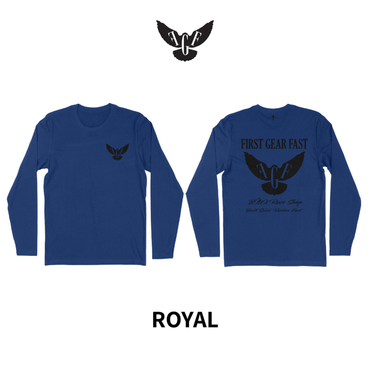 Premium Performance Long Sleeve Shirt – Lightweight Athletic Track Tee | First Gear Fast
