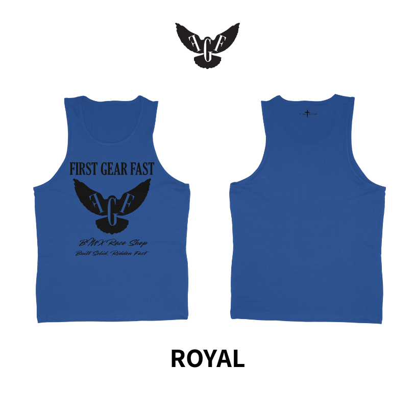 Premium Performance Tank Top – Lightweight Athletic Sleeveless Shirt | First Gear Fast