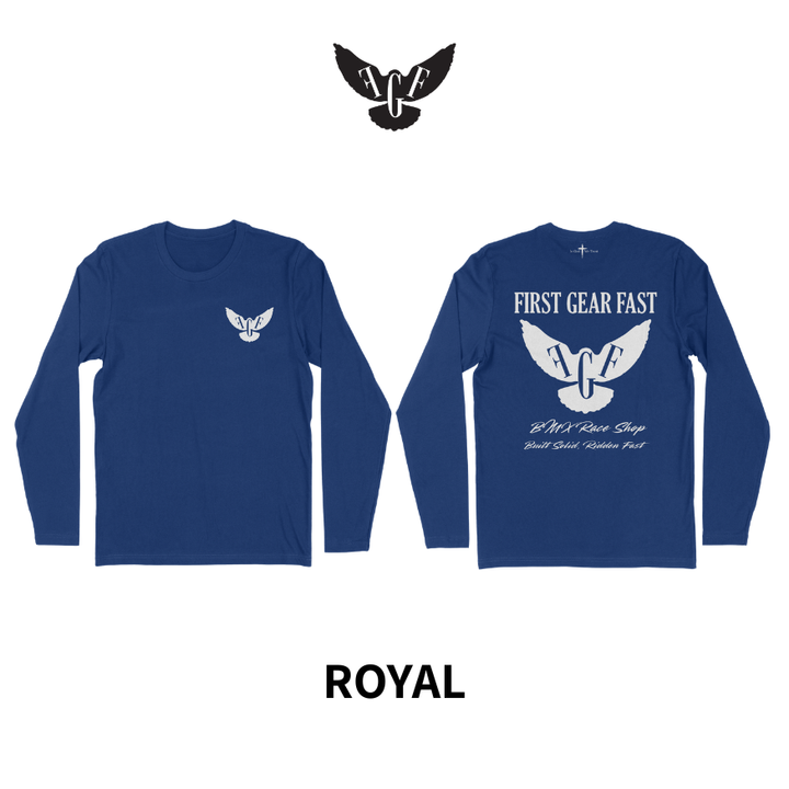 Premium Performance Long Sleeve Shirt – Lightweight Athletic Track Tee | First Gear Fast