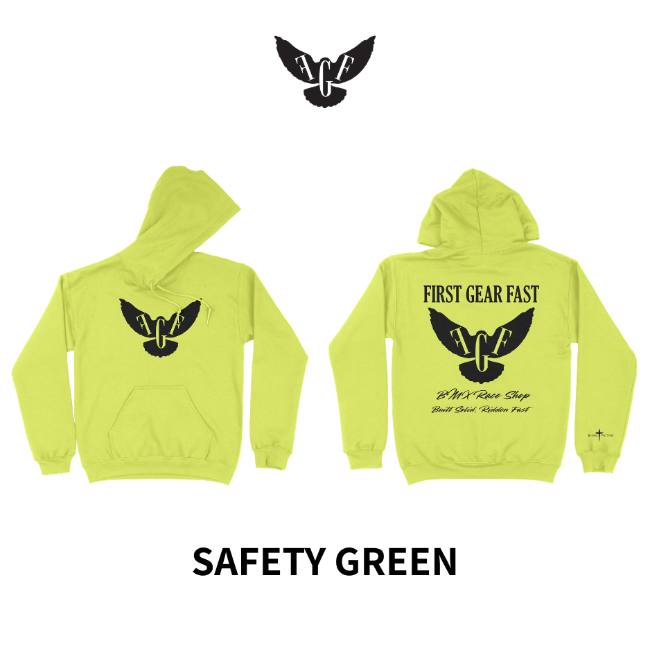 Heavyweight Hoodie – Classic Fleece Pullover Sweatshirt | First Gear Fast