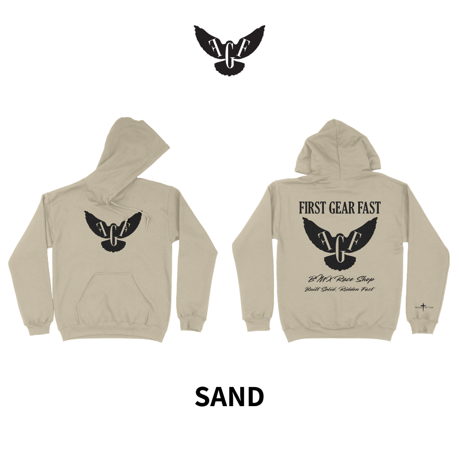 Heavyweight Hoodie – Classic Fleece Pullover Sweatshirt | First Gear Fast