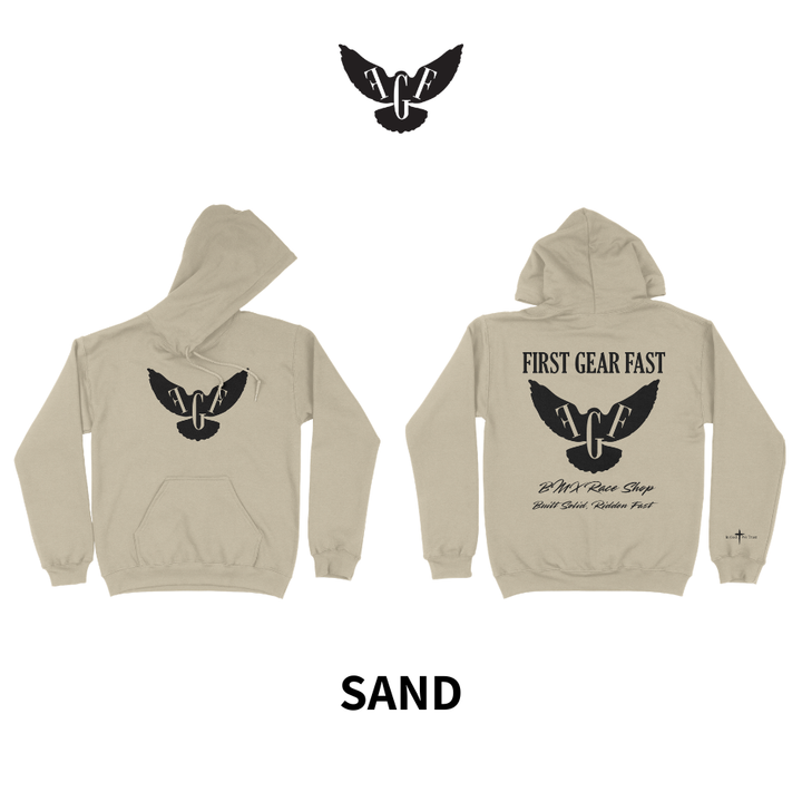 Heavyweight Hoodie – Classic Fleece Pullover Sweatshirt | First Gear Fast