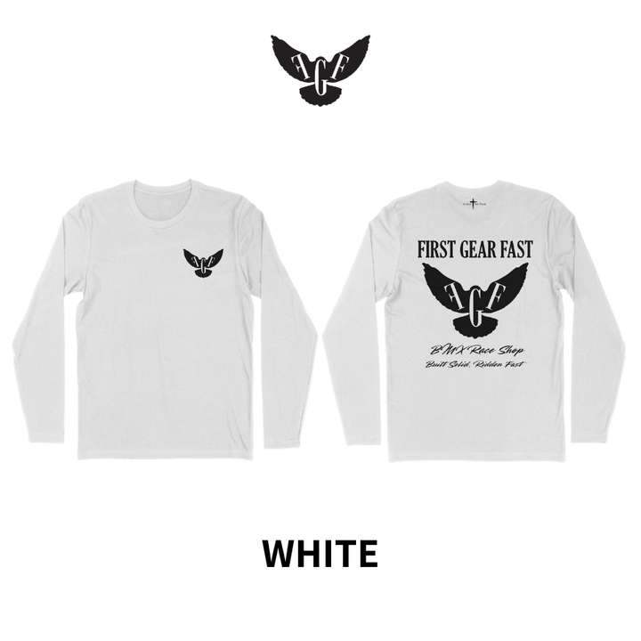 Premium Performance Long Sleeve Shirt – Lightweight Athletic Track Tee | First Gear Fast