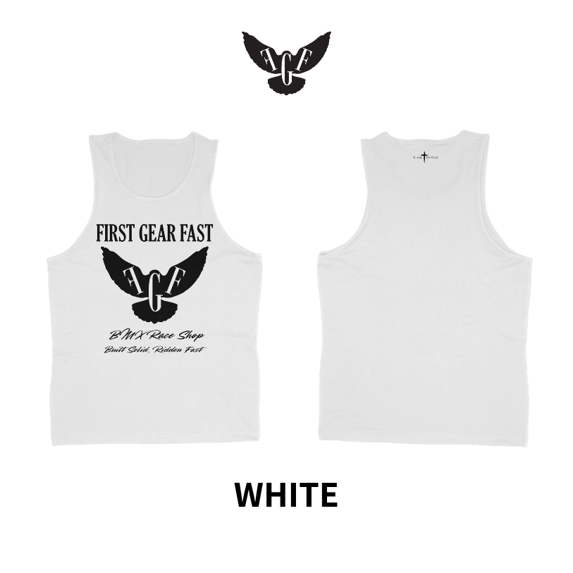Premium Performance Tank Top – Lightweight Athletic Sleeveless Shirt | First Gear Fast