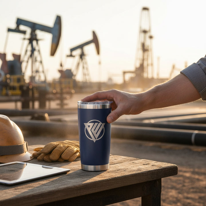 Prime Well Solutions Engraved Stainless Steel Tumbler | 20oz